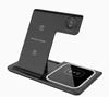 Best Selling Product Foldable 3 In1 Travel Wireless Charger Dock 15W Magnetic Wireless Charger Stand With Light for iphone X455
