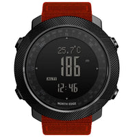 Orange nylon strap