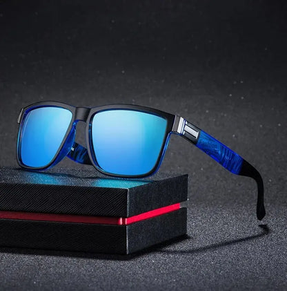 Fashionable Men Women Polarized Sunglasses Luxury Brand Designer Sun Glasses Vintage Square Driving Fishing UV400 Man Eyewear