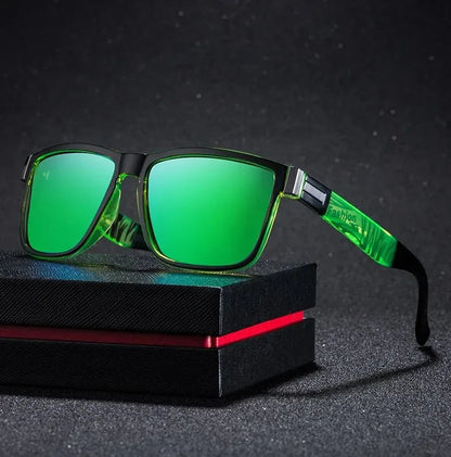 Fashionable Men Women Polarized Sunglasses Luxury Brand Designer Sun Glasses Vintage Square Driving Fishing UV400 Man Eyewear
