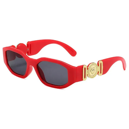 New Retro Irregular Square Sunglasses Women Men Fashion Designer Small Frame Sun Glasses Trending Shades UV400 Gafas De Sol