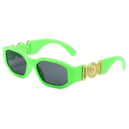 New Retro Irregular Square Sunglasses Women Men Fashion Designer Small Frame Sun Glasses Trending Shades UV400 Gafas De Sol