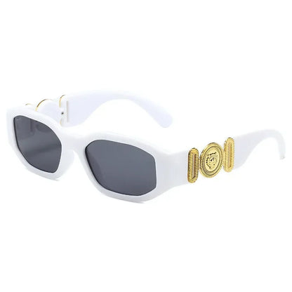 New Retro Irregular Square Sunglasses Women Men Fashion Designer Small Frame Sun Glasses Trending Shades UV400 Gafas De Sol