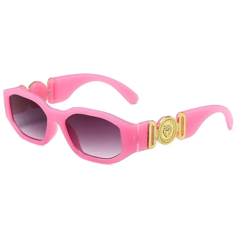 New Retro Irregular Square Sunglasses Women Men Fashion Designer Small Frame Sun Glasses Trending Shades UV400 Gafas De Sol