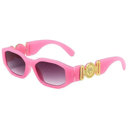 New Retro Irregular Square Sunglasses Women Men Fashion Designer Small Frame Sun Glasses Trending Shades UV400 Gafas De Sol