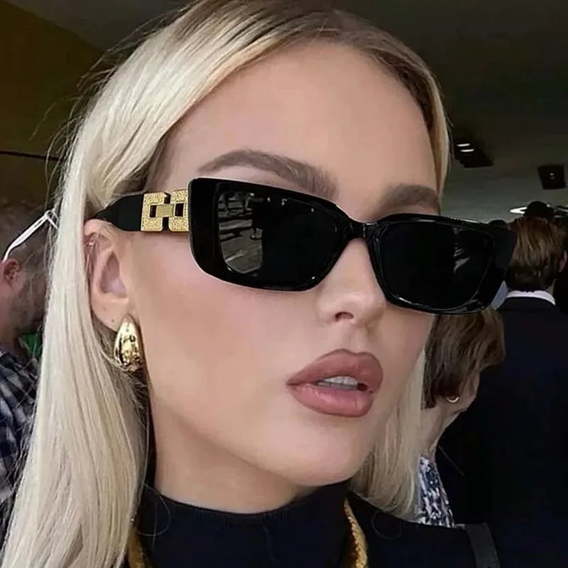 Classic Square Designer Sunglasses Women Men Small Frame Mirror Sun Glasses Female Male Outdoor Trendy Brand Eyewear