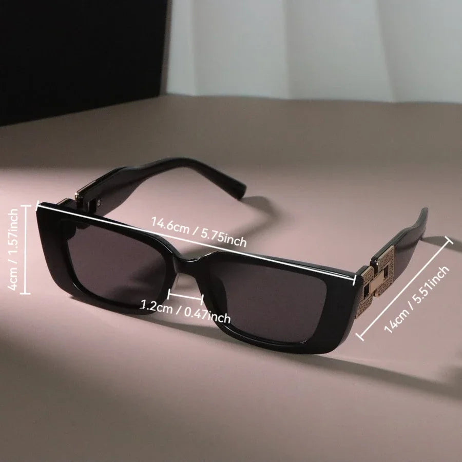 Classic Square Designer Sunglasses Women Men Small Frame Mirror Sun Glasses Female Male Outdoor Trendy Brand Eyewear