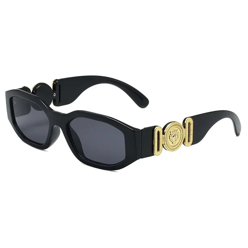 New Retro Irregular Square Sunglasses Women Men Fashion Designer Small Frame Sun Glasses Trending Shades UV400 Gafas De Sol
