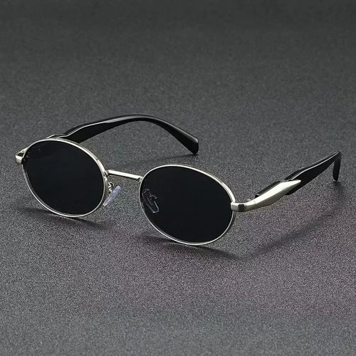 New Women Oval Personality Sunglasses Luxury Brand Small Frame Ladies Outdoor Eyewear Summer Sun Protection Sun Glasses UV400